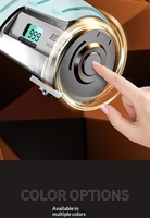 Renforceur de préhension électronique réglable avec fonction de comptage, capacité de 200 kg, mécanisme à ressort, matériau PP pour la force des mains des hommes