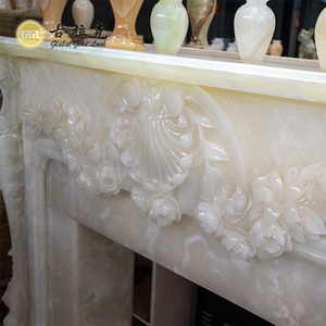 Cheminée Meuble TV Luxe Marbre Intérieur Cheminée Mantel Surround - Product Image 4