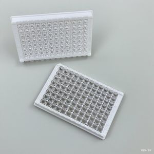 Placa de ELISA de Alta Transparencia, 96 Orificios, Rectangular, Adsorción Uniforme, para Inmunoensayo, Microplaca de Laboratorio - Product Image 3