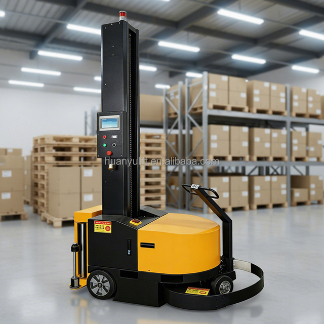 Autonomous Intelligent Robot Fully Automatic Robotic Pallet Packaging Machine Pallet Wrapping Machine