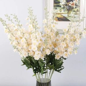 Cao cấp cảm giác mô phỏng sang trọng màu xanh lá cây nhân tạo nhựa Violet cho phòng khách trang trí - Product Image 4