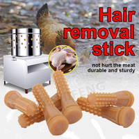 Doigts en caoutchouc souple pour machine à plumer les poulets de 45/50/55/60 cm