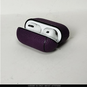 Design élégant vente chaude en cuir <span class=keywords><strong>togo</strong></span> véritable pour <span class=keywords><strong>housse</strong></span> pour airpod Pro étui en cuir fait main pour <span class=keywords><strong>housse</strong></span> d'écouteur - Product Image 6