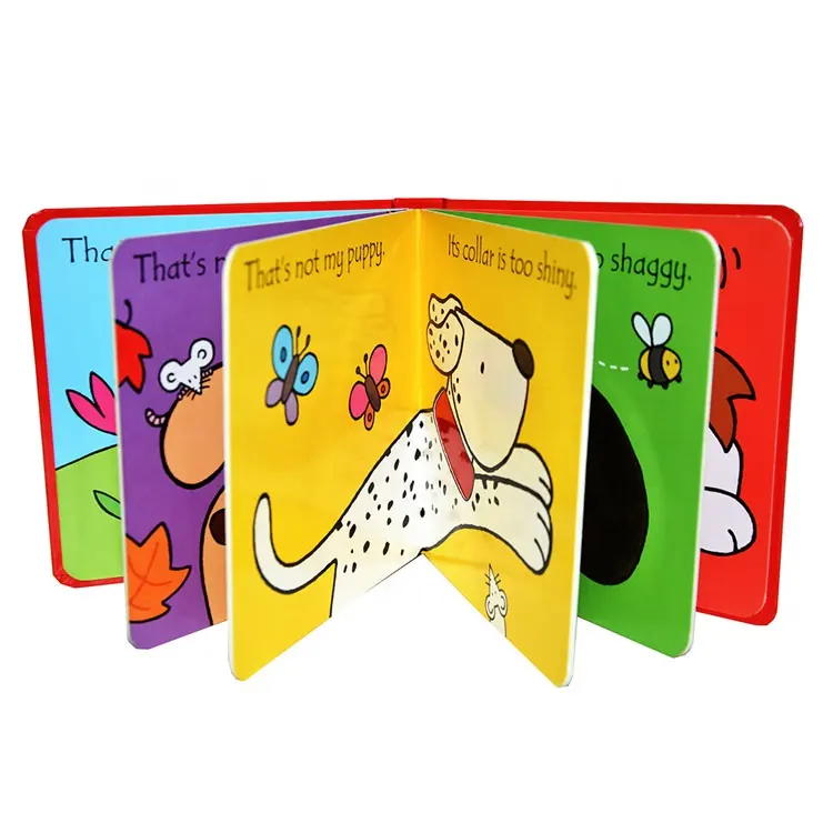 Hochwertige Feel and Touch Kinder Board Book Printing Service Bücher für Kinder Großhandel Custom Printing