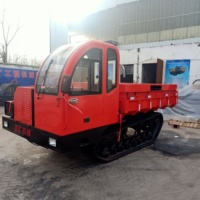 Usine directe Mini Dumper Transporter auto-chargement sur chenilles chargeur camion chinois Mini camion Dumper sur chenilles