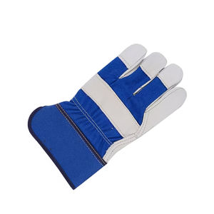 Guantes de Trabajo de Seguridad de Cuero Vacuno de Último Diseño, Guantes de Trabajo de Cuero de Alta Calidad para Hombre, Guantes de Protección Laboral - Product Image 4