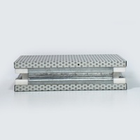 Panneaux sandwich insonorisants (acier coloré) traditionnels micro-perforés, absorbants et insonorisants, pour la purification acoustique des usines