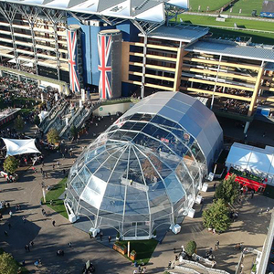 KENTEN Tente en PVC de haute qualité, antirouille, personnalisée, de 3 à 80m, chapiteaux Igloo transparents, tente polygonale pour concerts - Product Image 3