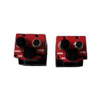 Lecteur de codes-barres fixe à mise au point automatique SR-1000W, IP65, LED rouge intégrée, portée 50-600 mm, compatible