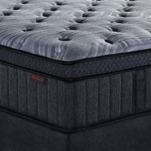 Matelas à ressorts extra moelleux en laine et crin de cheval blanc de luxe pour villa chinoise ou hôtel - Product Image 1