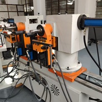Machine de cintrage de tuyaux 3D SW-38A, semi-automatique, à double tête, pour la cintrage de tuyaux circulaires et de pieds de meubles, machine de cintrage de tuyaux hydraulique