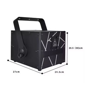 Customizable <strong>5</strong>-10 <strong>Watt</strong> Full-Color RGBW <strong>Laser</strong> Light 200W Wireless DMX Stage Performance Ambient Lighting Time Tunnel Northern - Product Image 6