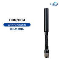 Antenne flexible à col de cygne 902-928 MHz |   Antenne en fibre de verre robuste 4dBi pour talkie-walkie, dispositif LoRa Mesh et télécommande