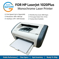 Printer Baru A4 P1020 HP1020 untuk HP LaserJet 1020 Plus Printer Laser Monokrom Fungsi Tunggal 1020Plus hingga 15 Ppm 14 Ppm 1020
