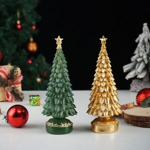 2026 New Arrival Mini Religious Christmas <b>Tree</b> Ornament Resin Crafts <b>Tabletop</b> Decoration Home Living Room Party Festiva - Product Image 4
