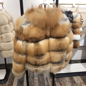 Nueva tendencia, traje de solapa, estilo personalizado, manga larga, piel completa para mujer, piel de zorro esponjosa Real de la mejor calidad - Product Image 2