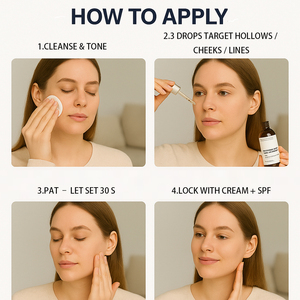 VOLUFILINE AMPOULE 100% Sérum para Piel Madura, Rellena Líneas Finas, Repara la Elasticidad, Cuidado Nocturno para Rostro y Cuello, 10ml, Acabado Satinado - Product Image 6