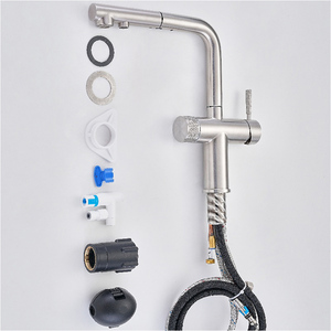 Grifo Mezclador de Agua Potable para Cocina de Diseño Moderno con Filtro SUS304 de 3 Vías - Product Image 5