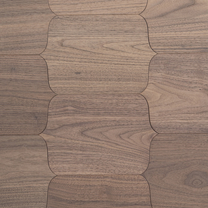 Parquet de Madera de Nogal Negro Multicapa de Alto Brillo, Acabado Contemporáneo, Grado CE AB, 16mm 15mm 14mm, Sistema T&G, para Apartamentos - Product Image 1
