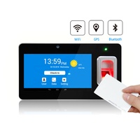 Terminal de pointage biométrique Android avec lecteur d'empreintes digitales, RFID, carte et WIFI et GPS (GT168/ID/WIFI)