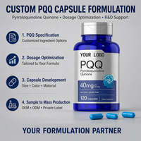 Capsules de PQQ (Pyrroloquinoline Quinone) – Complément Nutritionnel pour l'Énergie Cellulaire Mitochondriale et le Soutien Quotidien au Bien-être