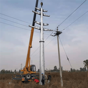 <span class=keywords><strong>Poste</strong></span> Eléctrico de Acero Galvanizado por Inmersión en Caliente de 10m, 12m, 15m, <span class=keywords><strong>Precio</strong></span> Competitivo - Product Image 5