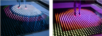 Piste de danse led programmable, utilisée en vente, piste de danse portable pour boîte de nuit
