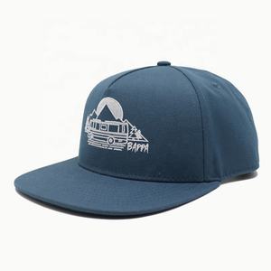 Gorras de Béisbol Ecológicas y Sostenibles, Hechas con Plástico Reciclado del Océano (RPET), con Bordado en Lona, Estructuradas, de Visera Plana, con Cierre a Presión - Product Image 2