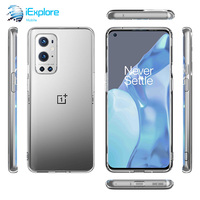Coque de téléphone xiaomi mijia imica, étui transparent, cristal souple en TPU, de 2mm, avec point résistant aux empreintes digitales, pour One Plus 1 + 9 PRO