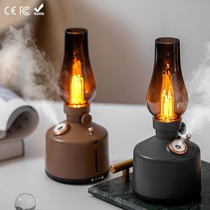 Humidificateur à brume fraîche Ce Rohs Fcc 280Ml Usb Ultrasonique Sans fil Rechargeable Portable Lampe rétro Humidificateur pour la maison Chambre à coucher - Product Image 1