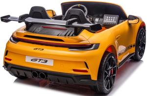 Coche con licencia 911 Gt3 Ride-on con control remoto de 2,4G, reproductor <span class=keywords><strong>MP4</strong></span>, cinturones de seguridad y coche con suspensión de resorte - Product Image 4