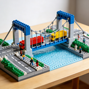 City Skyline, Juego de Bloques de Construcción de Plástico Personalizados para Adultos, Coleccionistas y Regalos Corporativos - Product Image 1