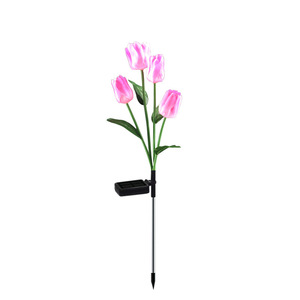 Luces Solares para Jardín con Forma de Tulipán, LED, Resistentes al Agua, Decorativas para Patio y Césped - Product Image 5