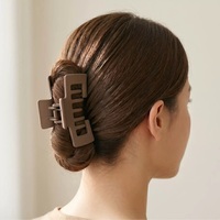 Pince à cheveux créative grande taille mate motif requin pour femme, pince à cheveux léopard style camionneur, pince à cheveux écaille de tortue, pince à cheveux de baseball, pinces à mâchoires