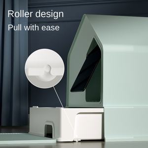 Großhandel neue große Katzen toilette benutzer definierte große Katze Katzen toilette & Zubehör mit Schaufel - Product Image 6