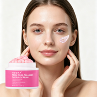 Crème en Capsules Double Texture HODAF en Gros, Hydratant Réparateur de Barrière Cutanée, Échantillons Personnalisés OEM ODM pour Femmes Tous Types de Peau