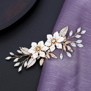 Neuer Chinesischer Vintage-Haarkamm aus Legierung mit Blumen, Braut-Kopfschmuck - Product Image 6