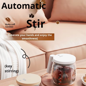 แก้วกาแฟแก้วน้ำแบบกวนเองได้ ขนาด 400 มล. ความเร็วสูง 7000 รอบต่อนาที สำหรับชงชา นม และเครื่องดื่มอื่นๆ ขายส่ง - Product Image 6