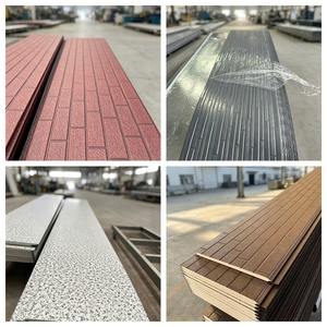 Panneau mural décoratif <span class=keywords><strong>en</strong></span> métal sculpté imperméable et ignifuge, panneau isolant <span class=keywords><strong>en</strong></span> PU pour villa, hôtel, atelier, façade extérieure - Product Image 2