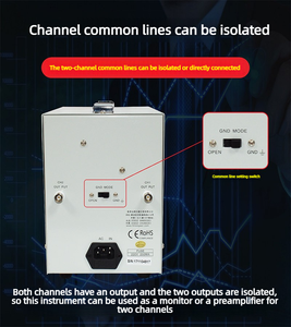 Longwei <span class=keywords><strong>322</strong></span> Millivoltímetro Digital de CA - Medidor de Voltaje Digital de Doble Canal de Alta Precisión con Puntero Único/Doble - Product Image 5