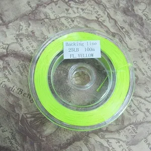 Daron Fly Fishing Backing Line Leaders Super Slim Fly Fishing Line Backing Charteuse 25-30lb ,110yds B10