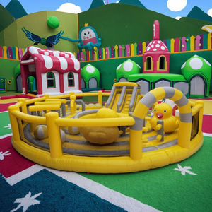 Castillo Inflable Grande, Nuevo Estilo, Patito Amarillo, 13 m de Diámetro, <span class=keywords><strong>Parque</strong></span> <span class=keywords><strong>Infantil</strong></span> Inflable para Niños - Product Image 4