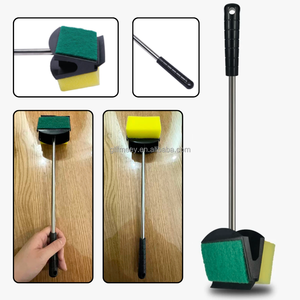 Limpiador de algas <span class=keywords><strong>para</strong></span> <span class=keywords><strong>acuarios</strong></span> de 38 cm, 52 cm, 70 cm, cepillo de esponja de alta densidad de doble cara <span class=keywords><strong>para</strong></span> <span class=keywords><strong>acuarios</strong></span> de vidrio - Product Image 3