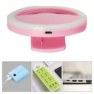 Ishine Rechargeable USB <b>Ring</b> LED Selfie <b>Ring</b> Light-28 LEDs Portable for Halloween Christmas Mobile <b>Phone</b> Beauty Fill-In Light - Product Image 5
