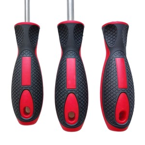 Flathead Screwdrivers Chrome Vanadium Steel Magnetic Handle Household Tools 3 Piece Set - Product Image 5