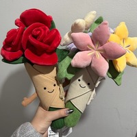 Boneka Mawar Mewah Isi Kapas PP Merek OEM - Hadiah untuk Anak Perempuan di Hari Pernikahan, Hari Valentine & Ulang Tahun