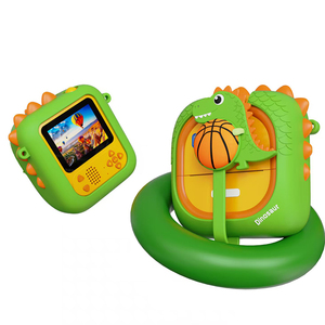 מצלמת צבע מצחיקה מצלמת נייר צילום תרמי צעצועים מצלמה דיגיטלית מתנות צעצועים צעצועים בצורת דינוזאור ילדים מצלמה מיידית - Product Image 1