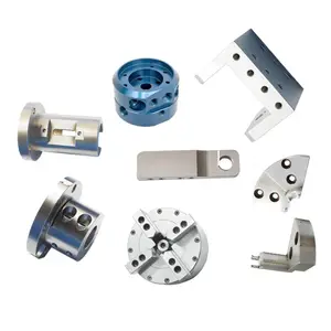 Acessórios de peças de precisão cnc com tolerância estrita, peças de usinagem de alumínio para peças de semicondutores
