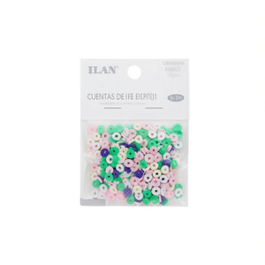 Ilan <b>Polymer</b> Clay Beads 6x1mm Multicolored 17g - Product Image 2