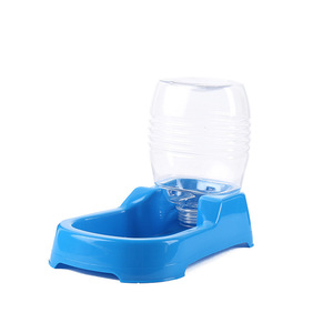 Fuente de agua automática para mascotas, 500ml, para perros, gatos, cachorros, color sólido, forma redonda - Product Image 5